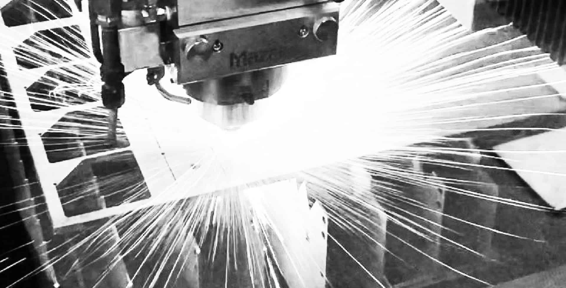 Laser cutting sheet metal