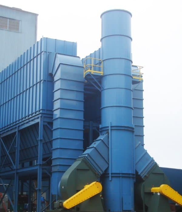 Foundry baghouse dust collector